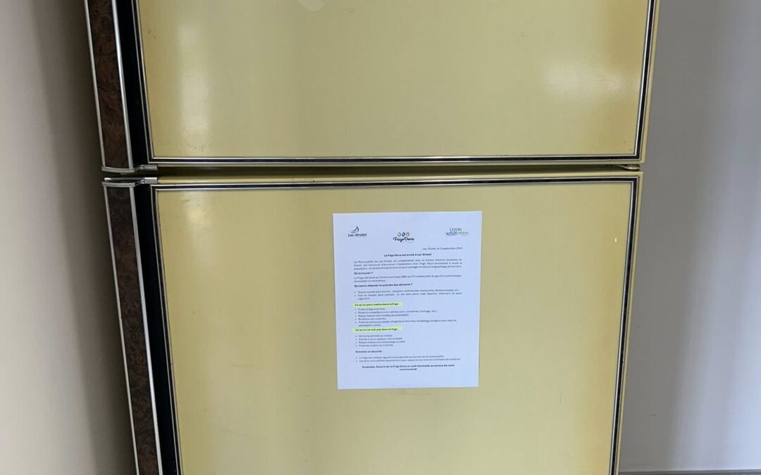 Nouveau Frigo-Dons sur le territoire